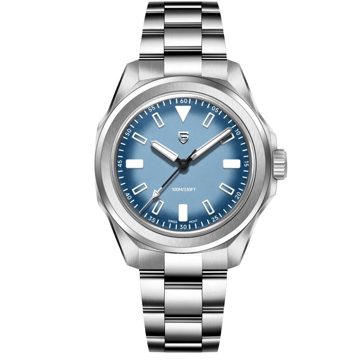 Montre Pagani Design PD-YS038 Quartz 40 mm – Bleu