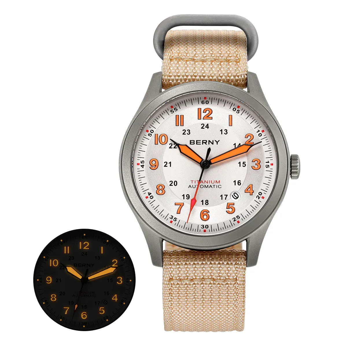 Montre Berny AMT163M Automatique – Réf. AMT163M-B1