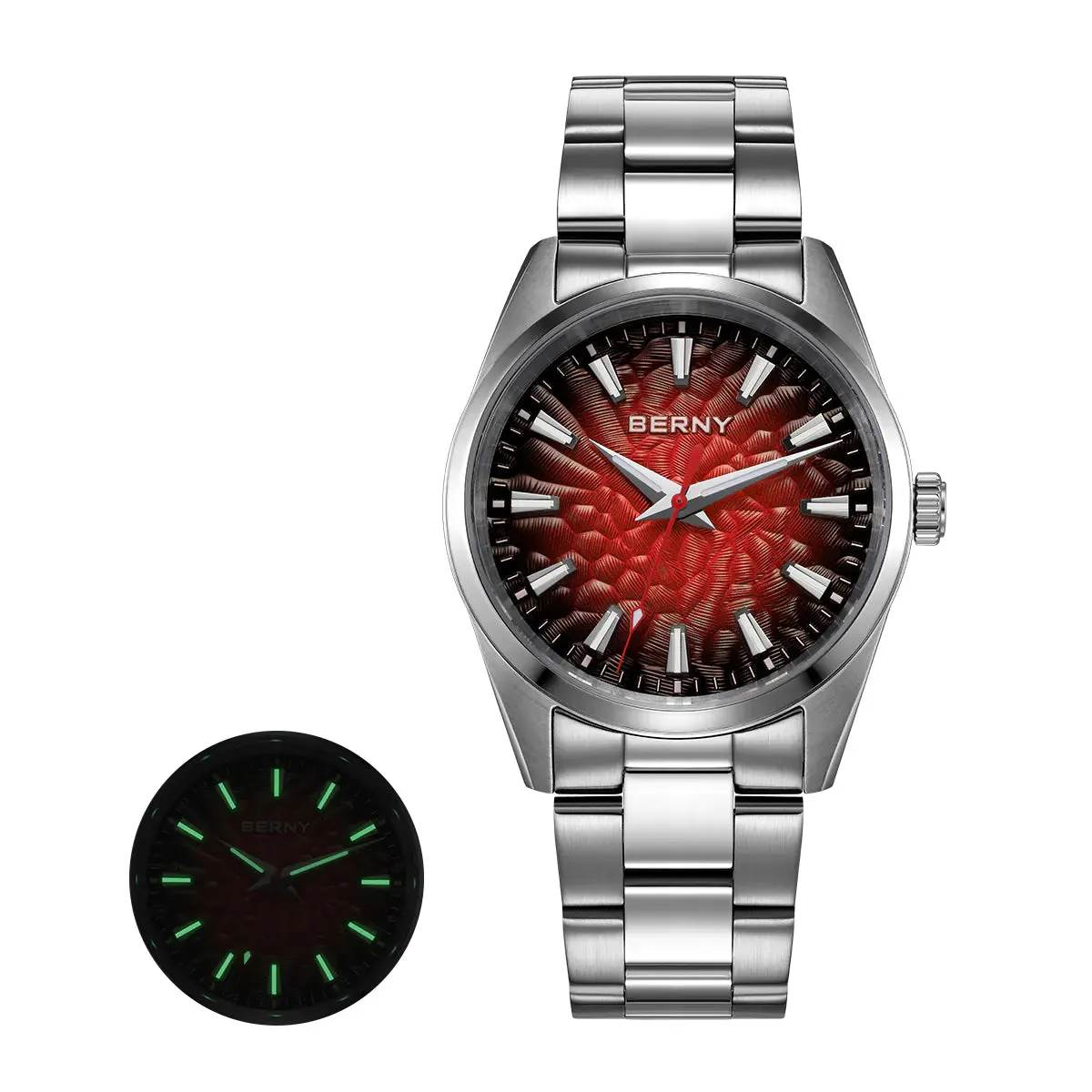Montre Berny Quartz – Rouge