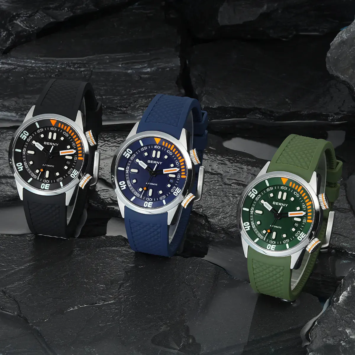 Montre Berny AM339M – Vert