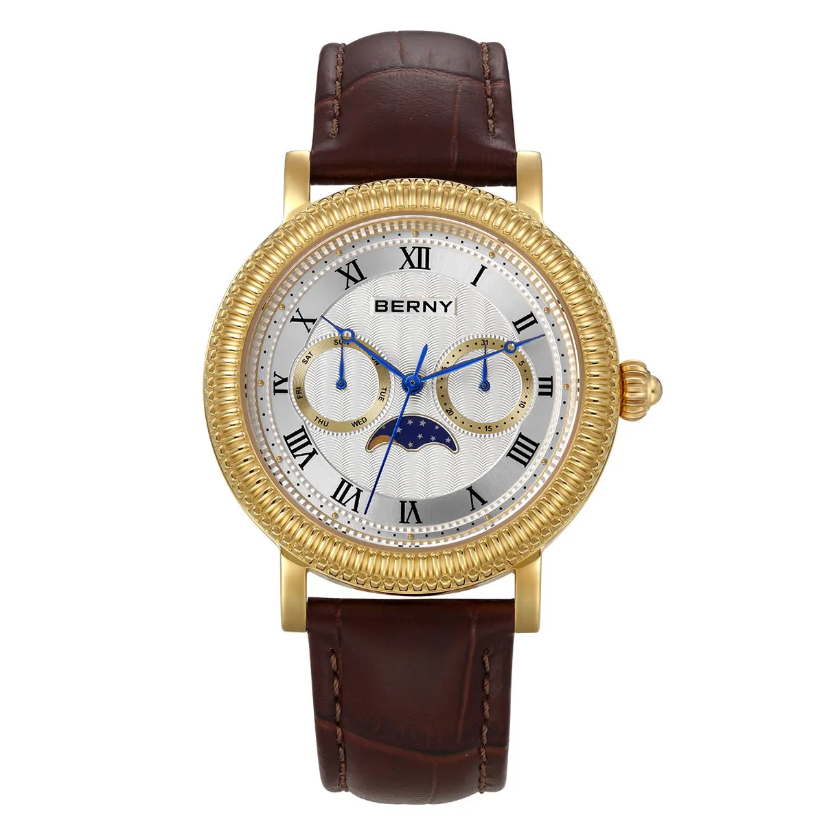 Montre Berny Quartz – Or / Noir