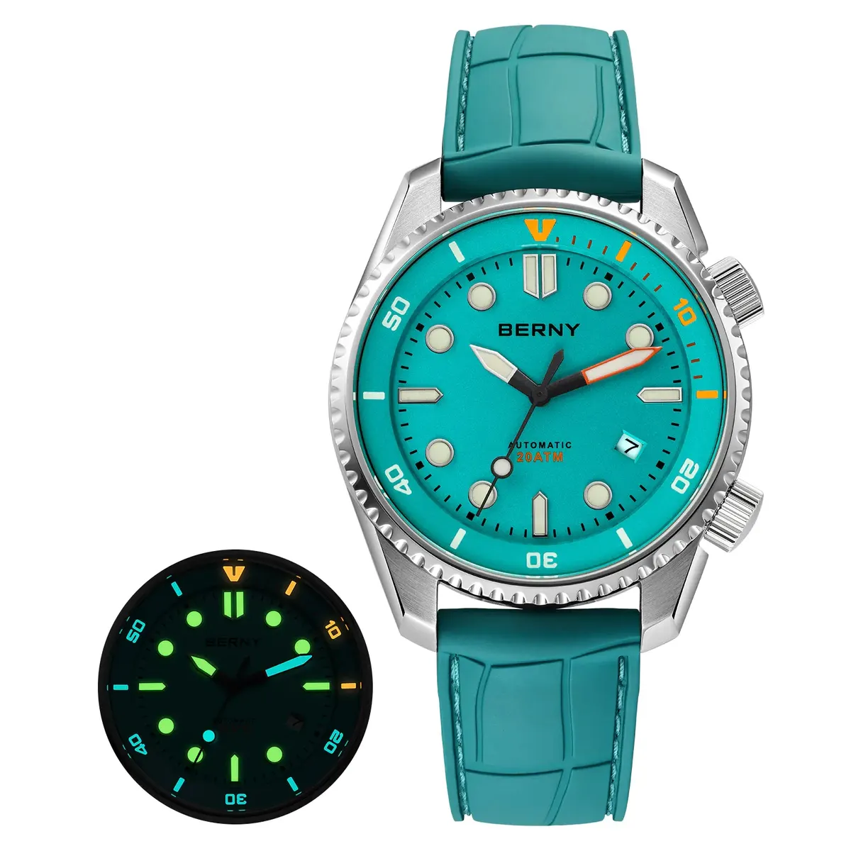 Montre Berny AM155M Automatique – Argent