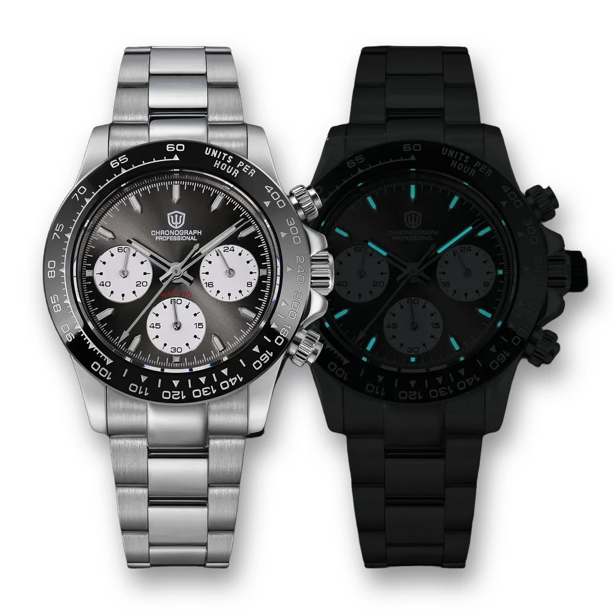 Montre Watchdives WD16500 Méca-quartz 38 mm – Cadran gris