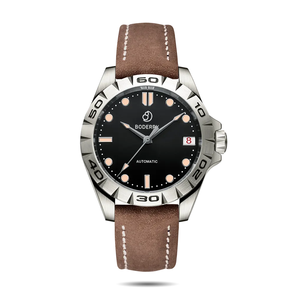 Montre Boderry Automatique 41,5 mm – Foncé
