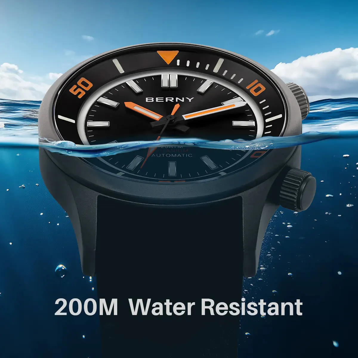 Montre Berny AMT149M – Noir