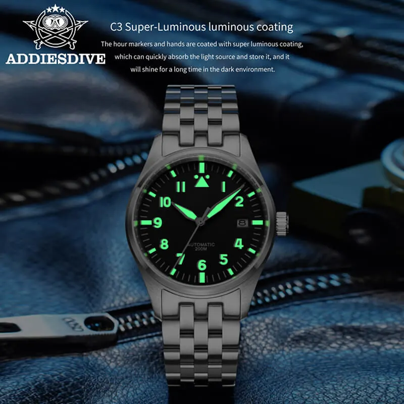 Montre Addiesdive Automatique 39 mm – Bracelet acier