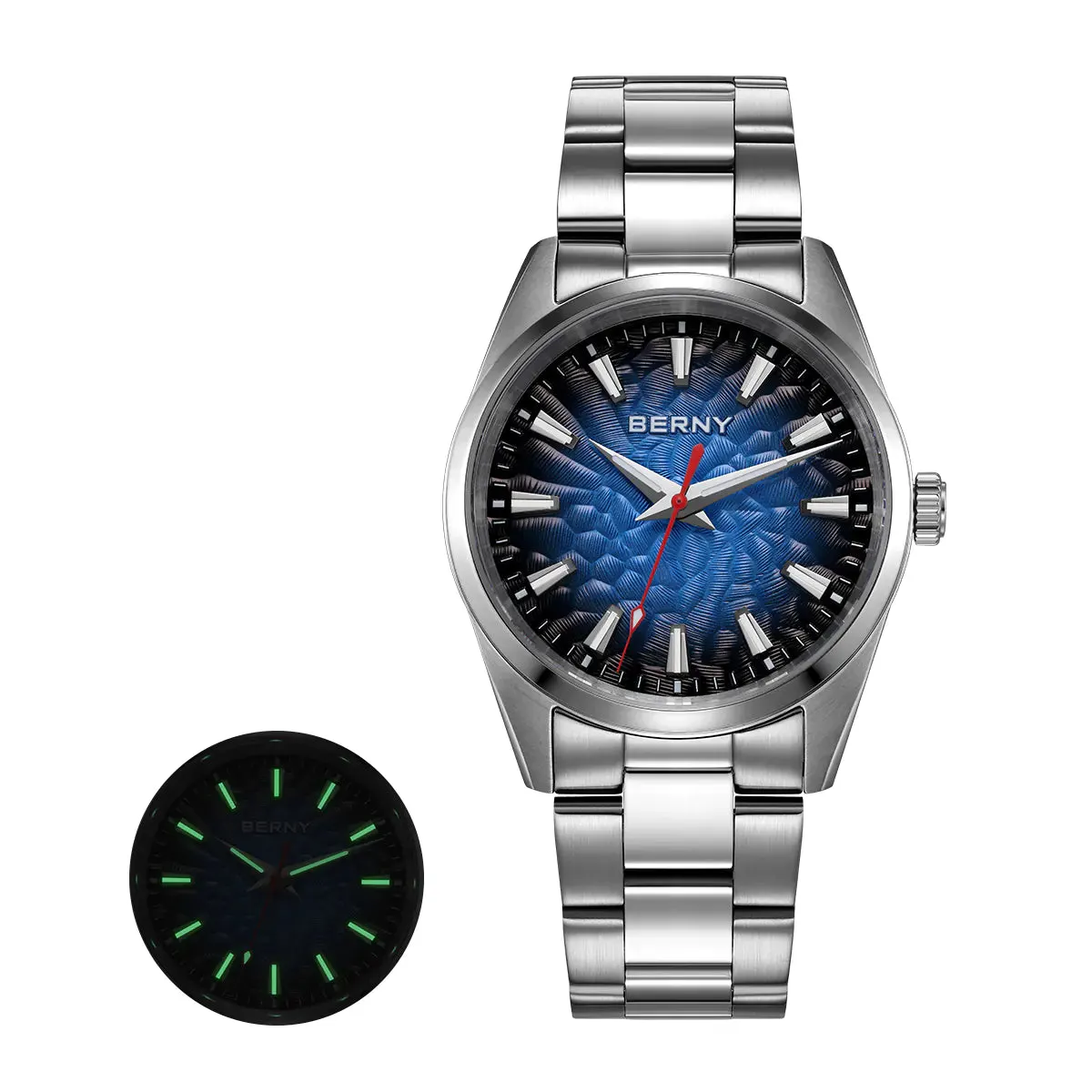 Montre Berny Quartz – Bleu