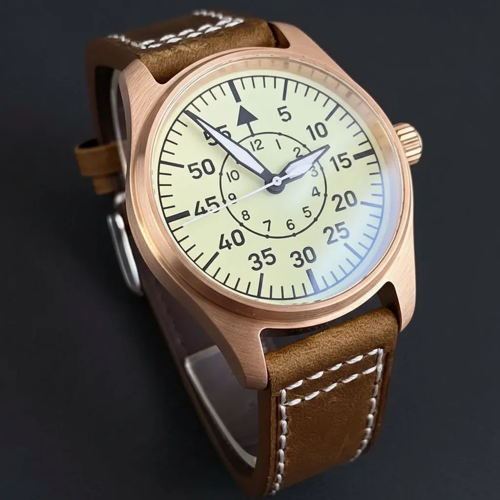 Montre Tandorio TD131 Automatique 39 mm – Bronze / PT5000