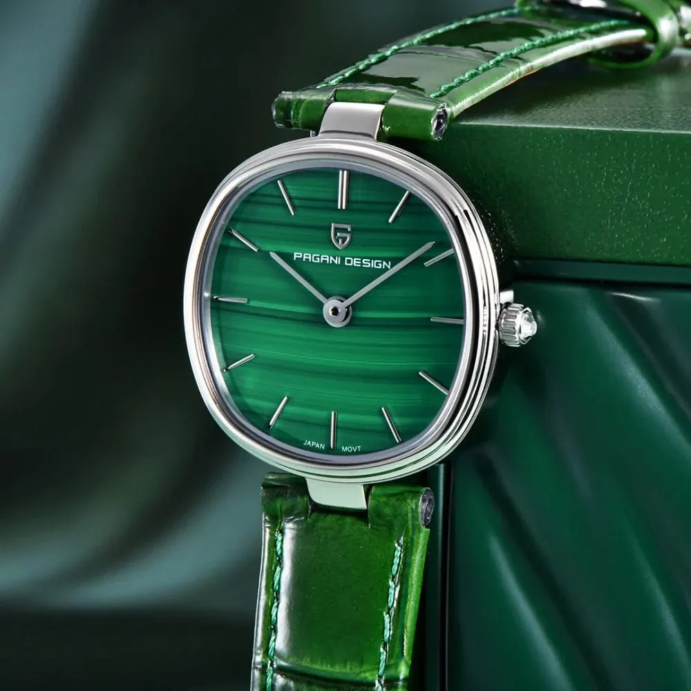 Montre Pagani Design Quartz 32 mm – Vert