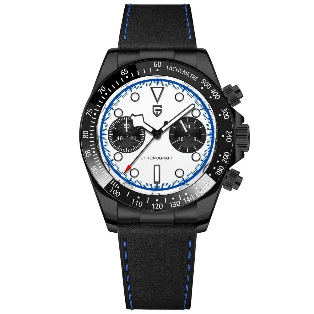 Montre Pagani Design Méca-quartz 39,5 mm – Bleu