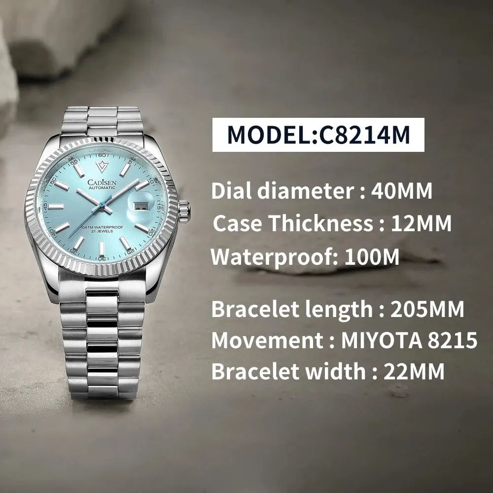 Montre Cadisen C8214 – Bleu