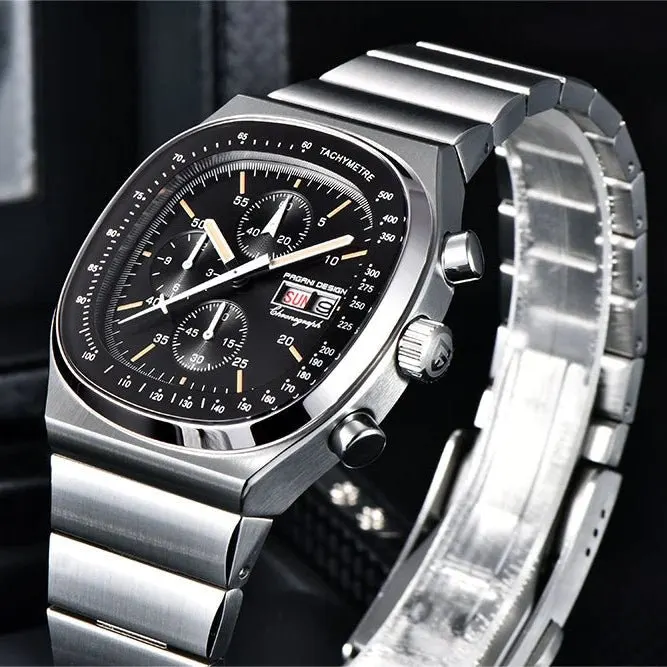 Montre Pagani Design Quartz 40 mm – Bleu