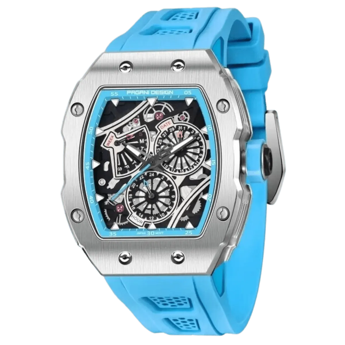 Montre Pagani Design PD-YS012 Quartz 41 mm – Bleu