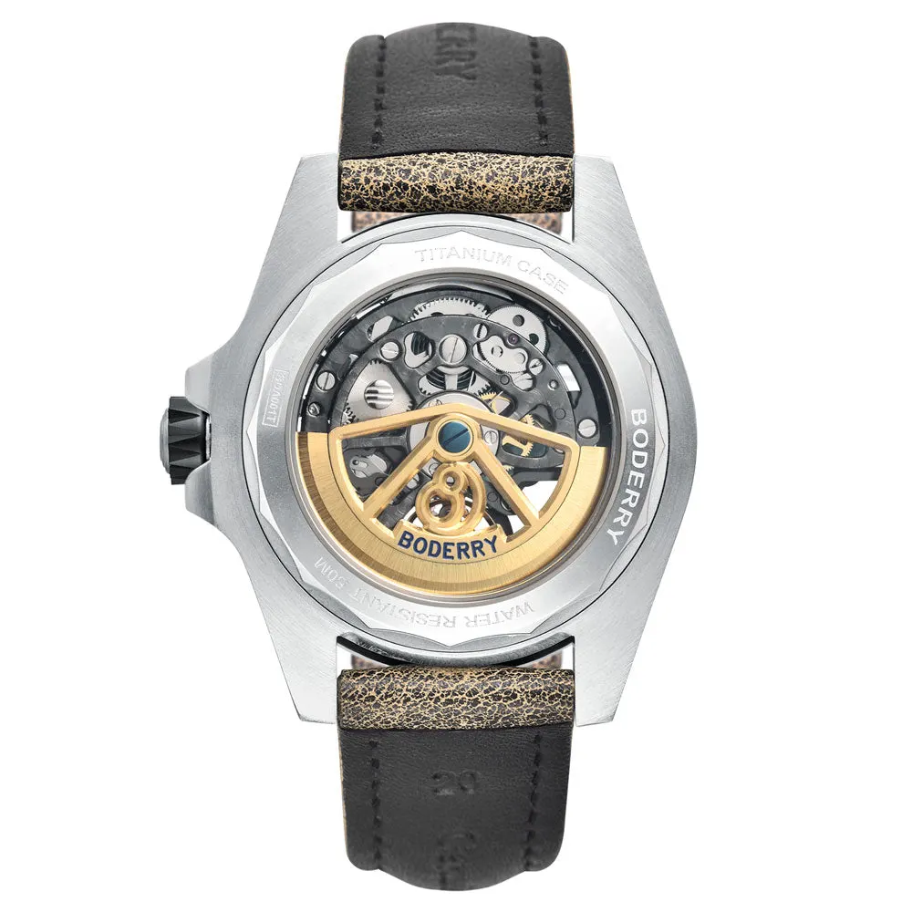 Montre Boderry Automatique 40 mm – Cadran bleu
