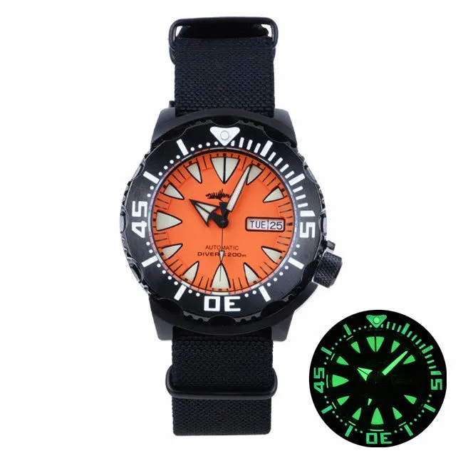 Montre Heimdallr Automatique 28,9 mm – Orange