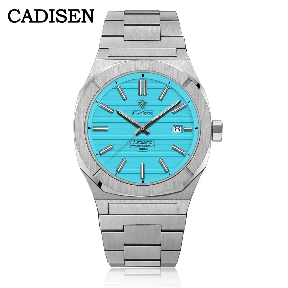 Montre Cadisen C8200 Automatique 40 mm – Bleu ciel