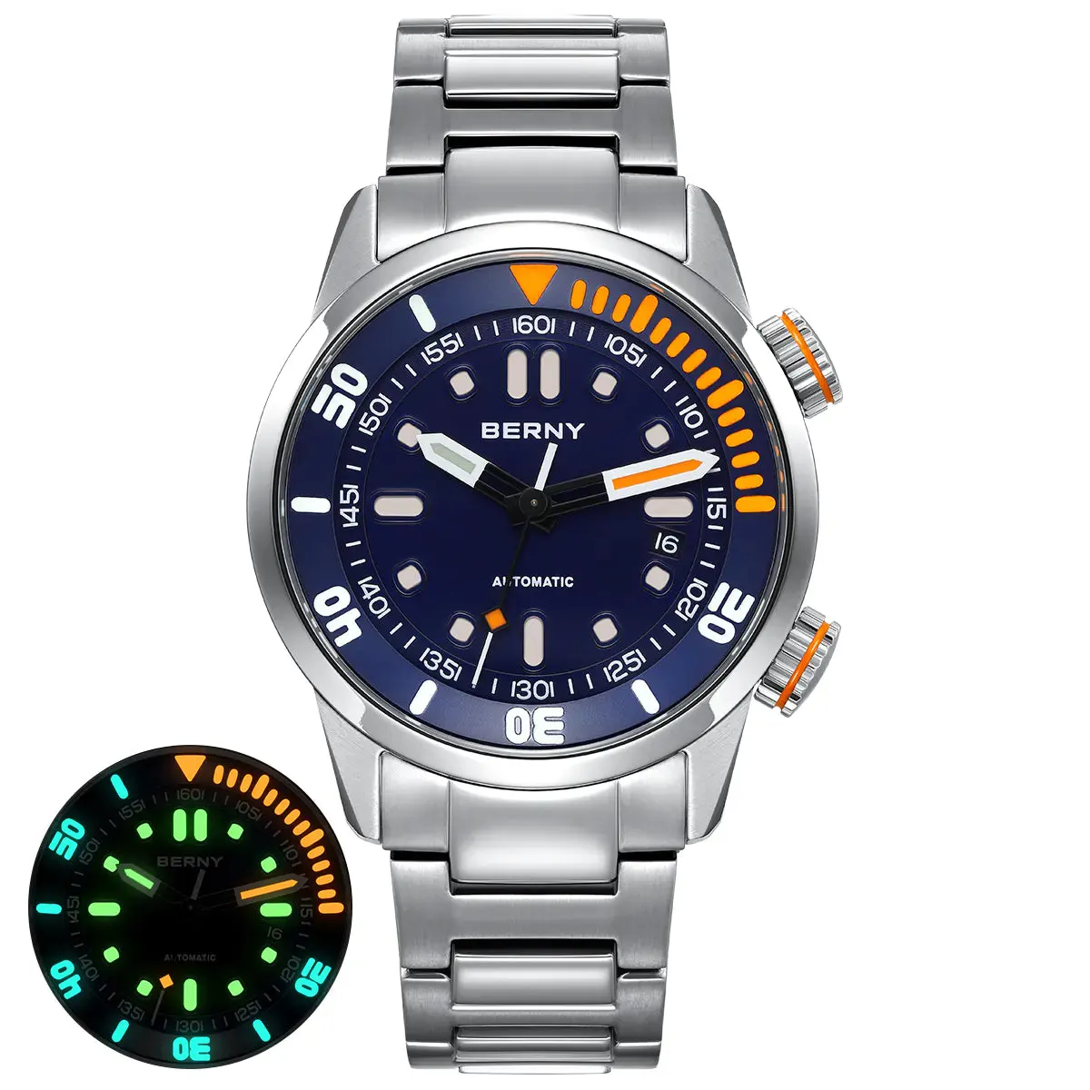 Montre Berny AM339MS Automatique – Bleu