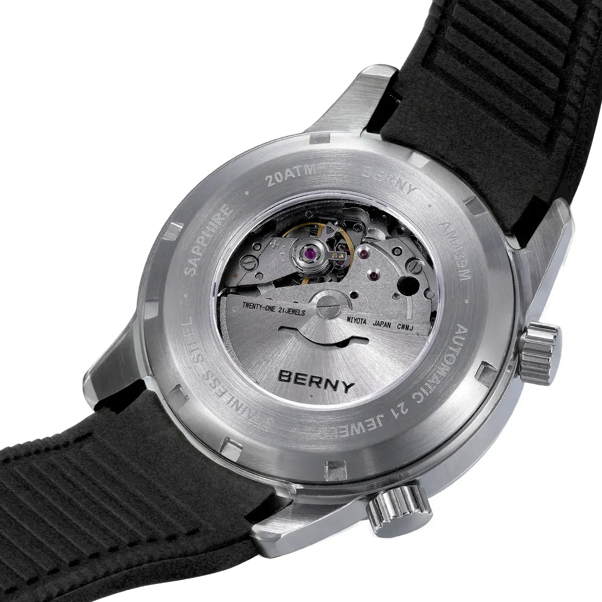 Montre Berny AM439M Automatique – Noir