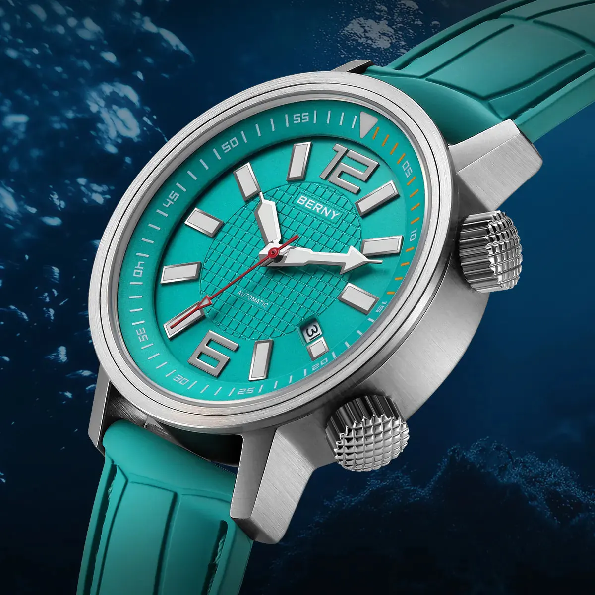 Montre Berny AM181M – Vert / Vert