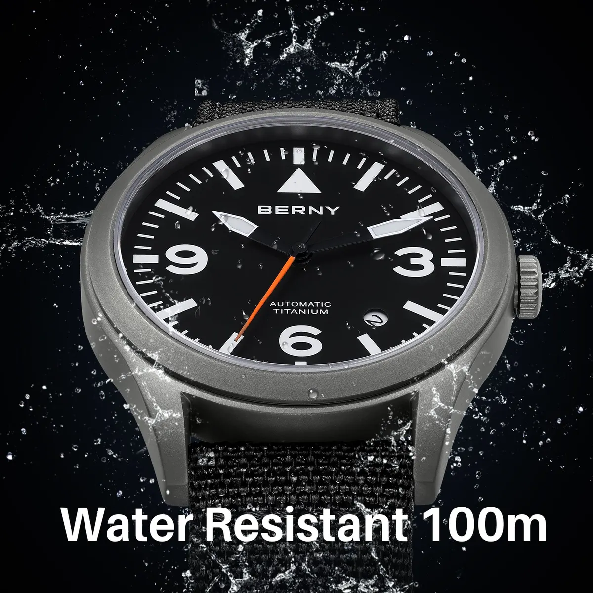 Montre Berny AMT143M – Noir