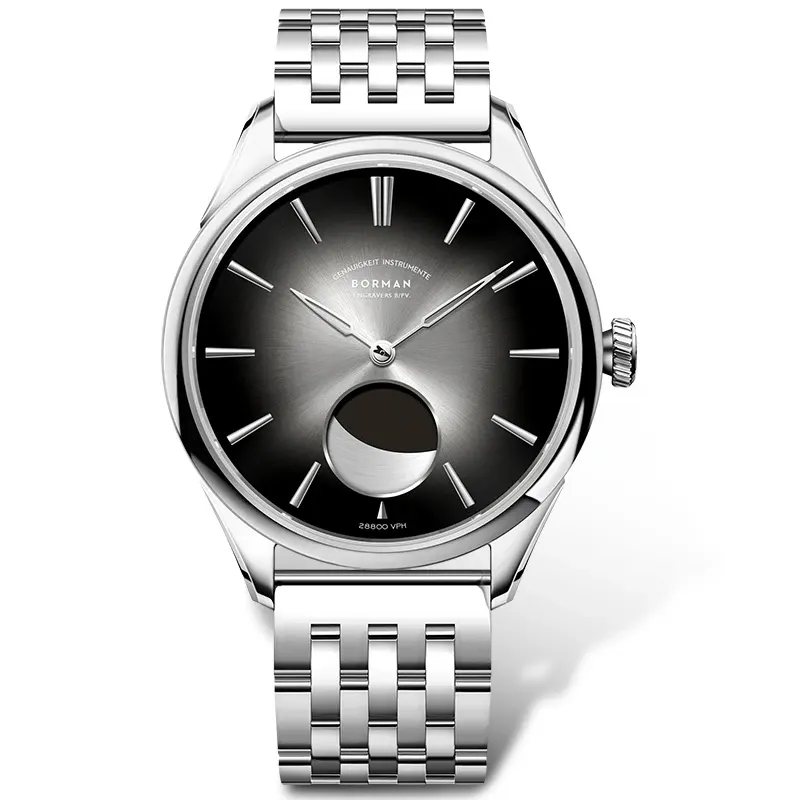 Montre Borman Automatique 41,5 mm – Argent
