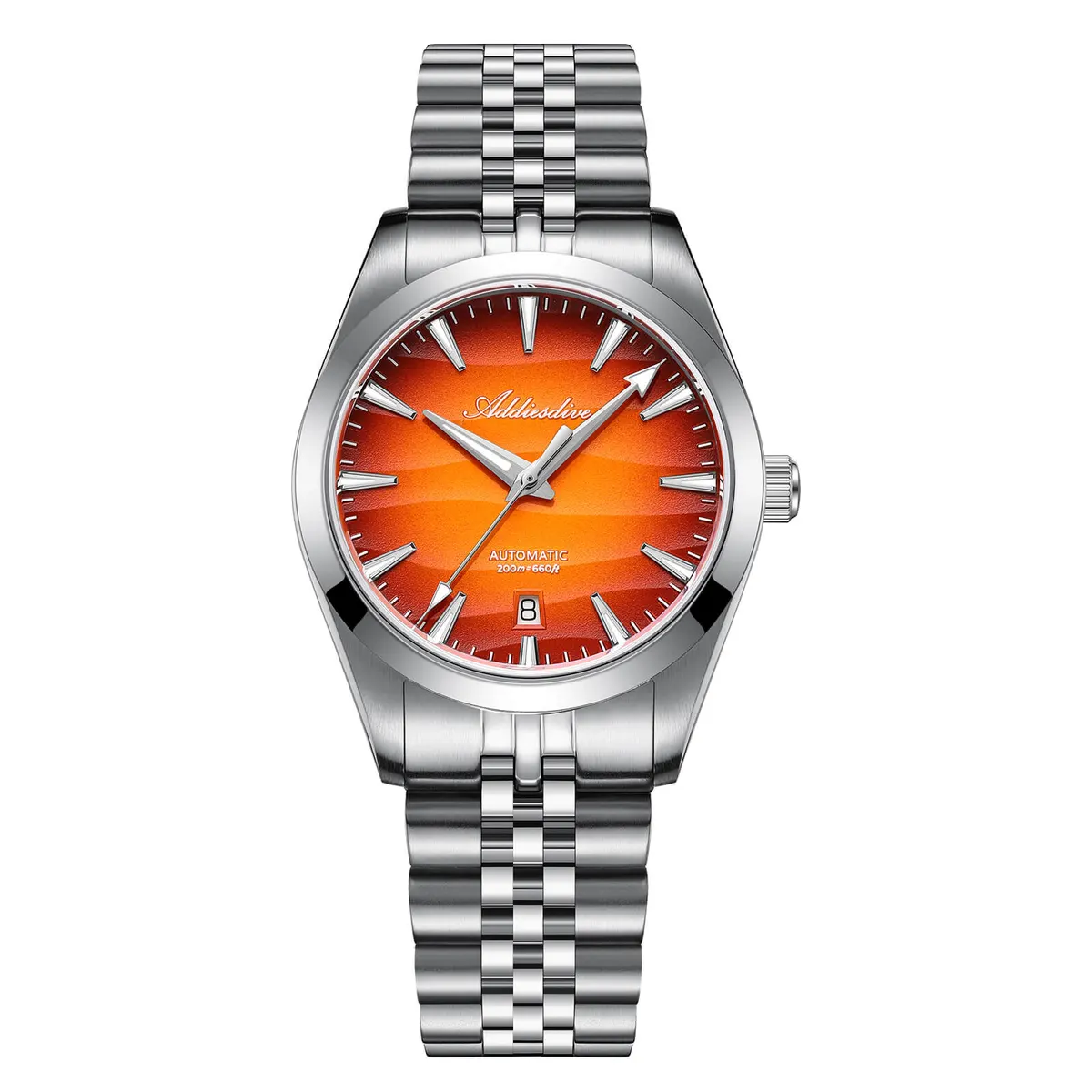Montre Addiesdive AD2540 Automatique 39 mm – Dégradé orange