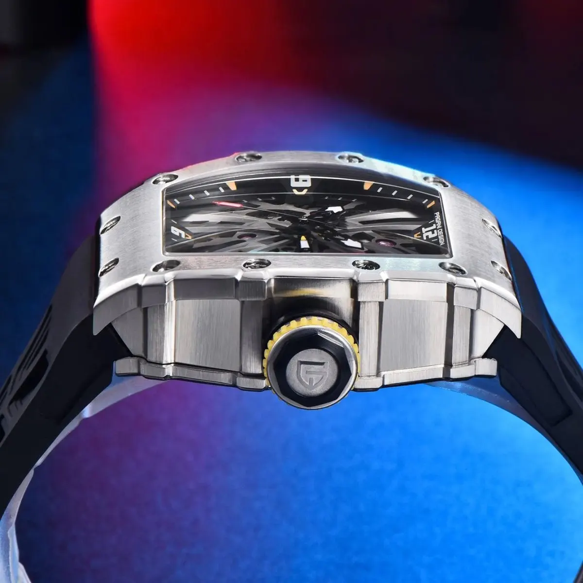 Montre Pagani Design Quartz 42 mm – Bleu