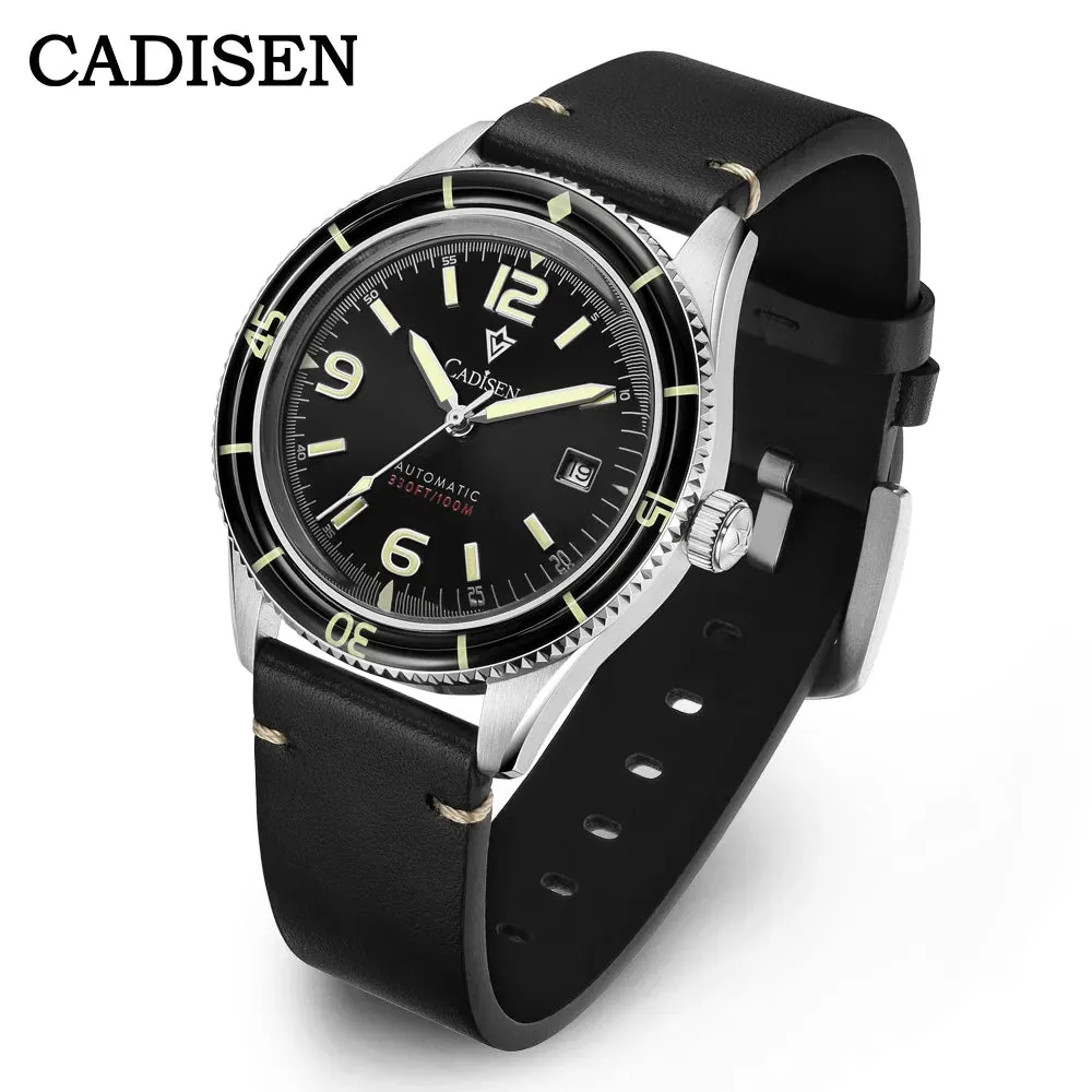 Montre Cadisen C8239 Automatique 40 mm – Noir