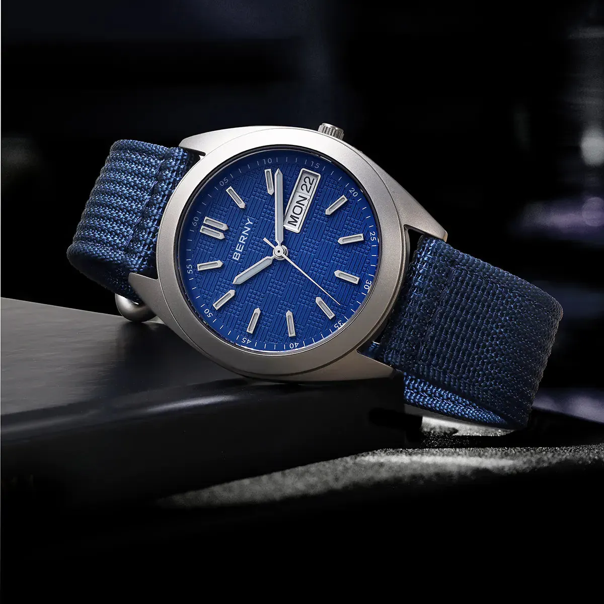 Montre Berny T2597M – Bleu
