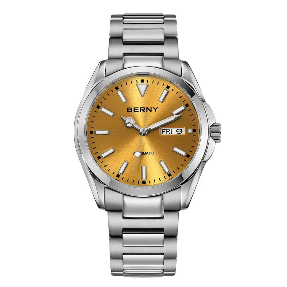 Montre Berny AM023M Automatique – Jaune
