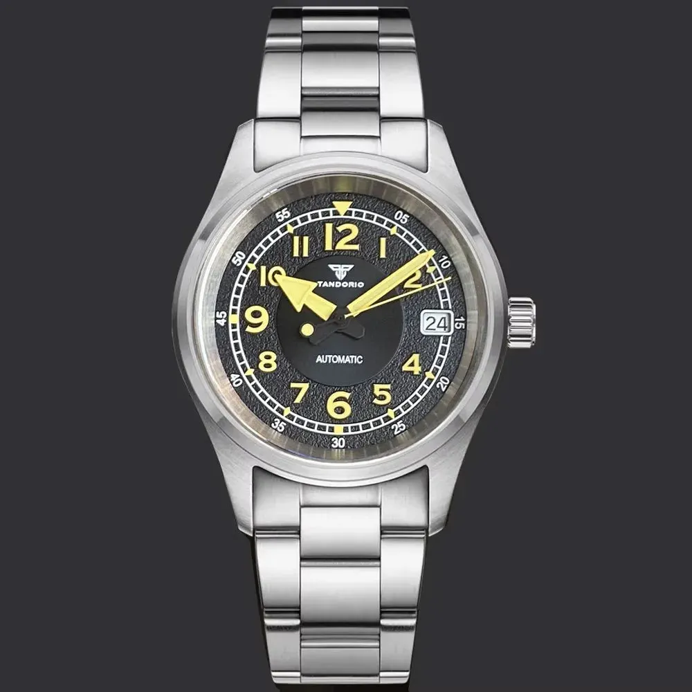 Montre Tandorio TD191 Automatique 36 mm – Noir · Acier