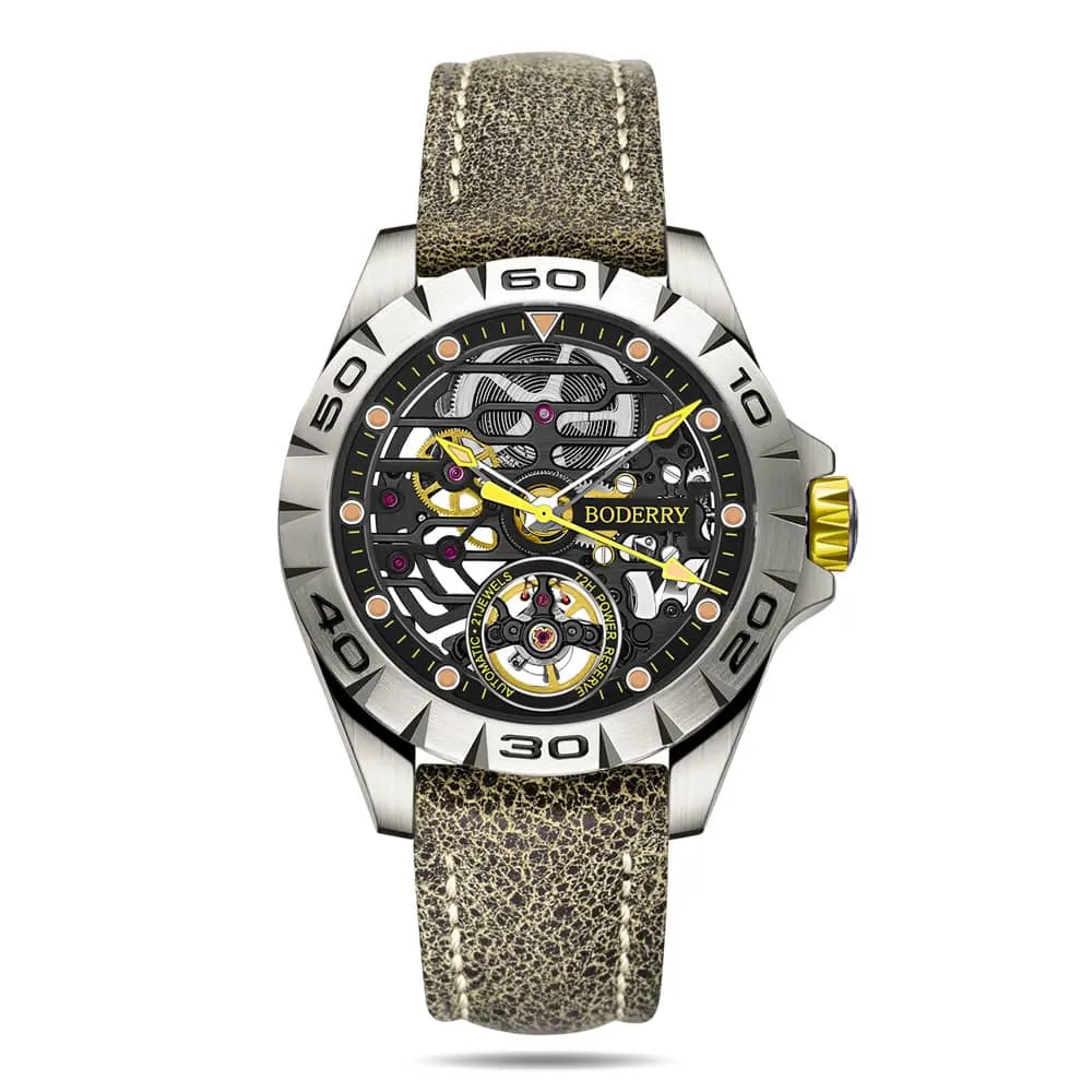 Montre Boderry Automatique 40 mm – Réf. A01T-04G