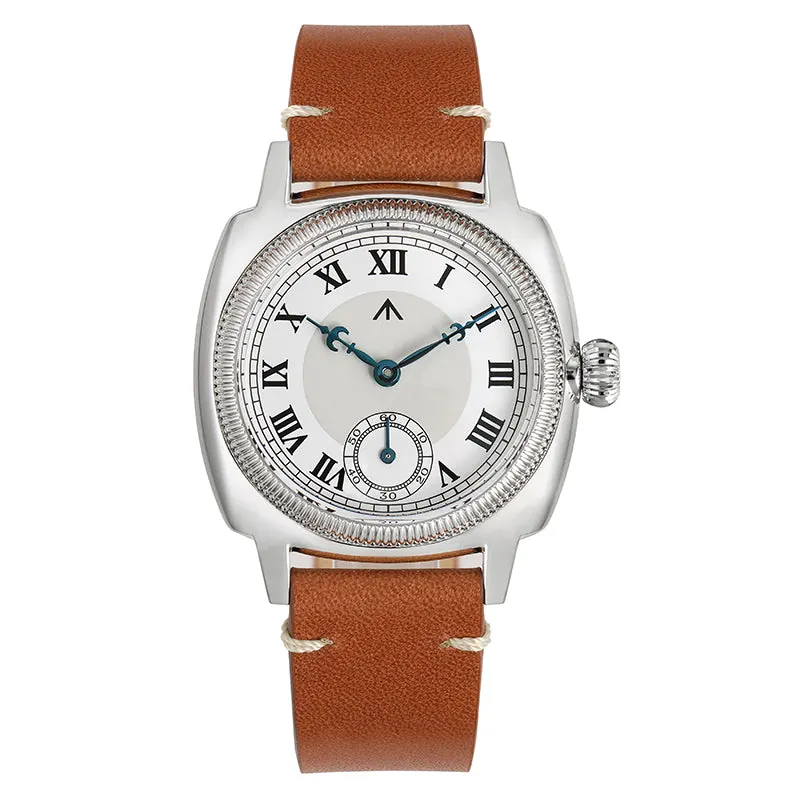 Montre Militado ML03 Quartz 36 mm – Marron cuir