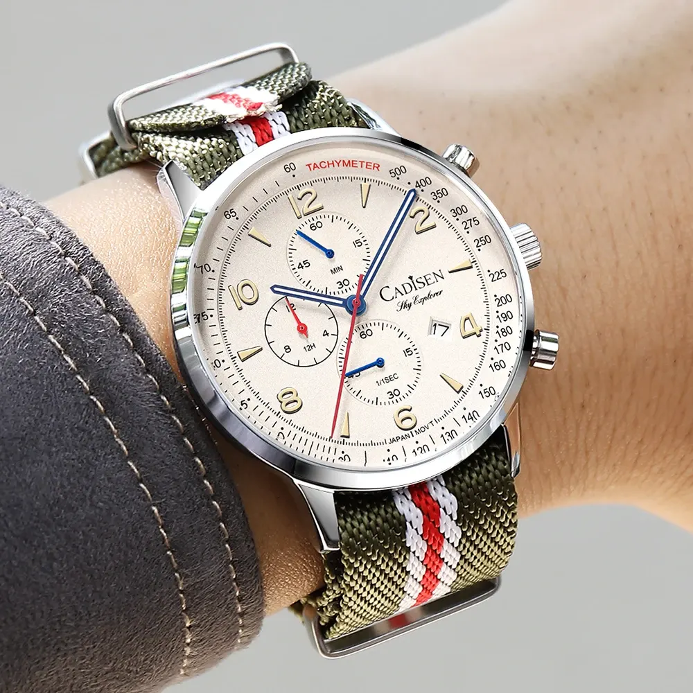 Montre Cadisen Quartz – Vert