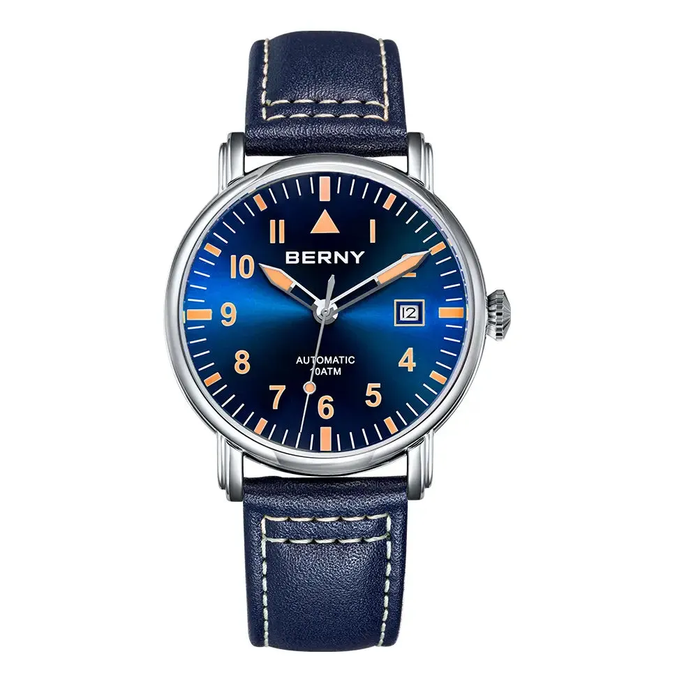 Montre Berny AM129M Automatique – Bleu