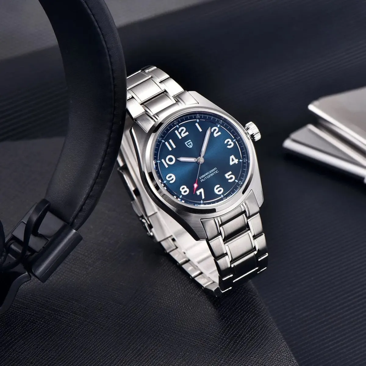 Montre Pagani Design Automatique 38 mm – Bleu