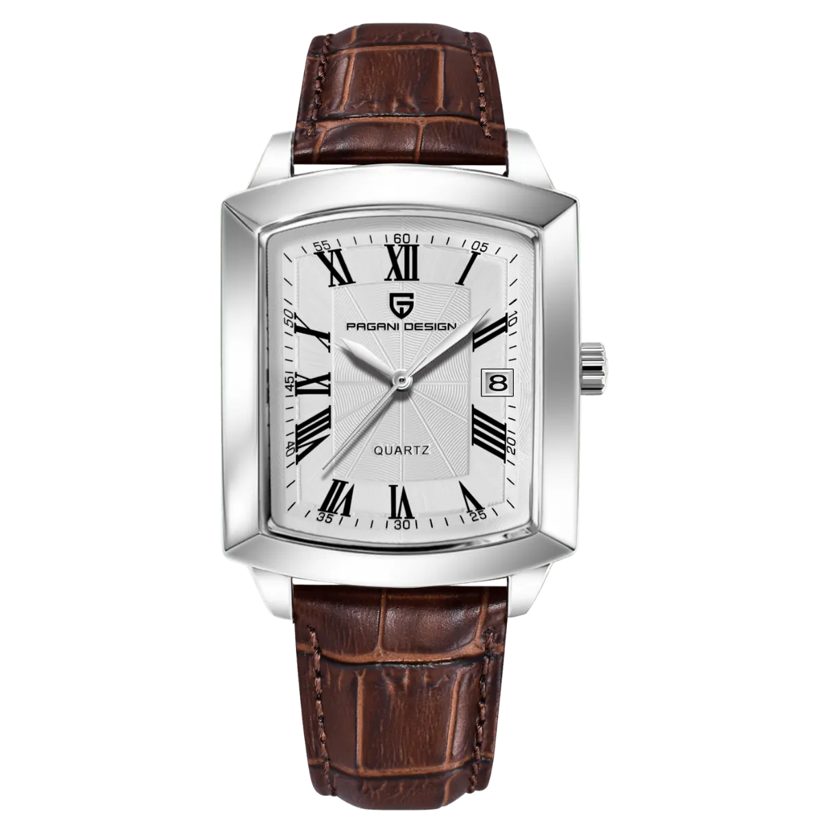 Montre Pagani Design PD-1838 Quartz 33 mm – Blanc marron