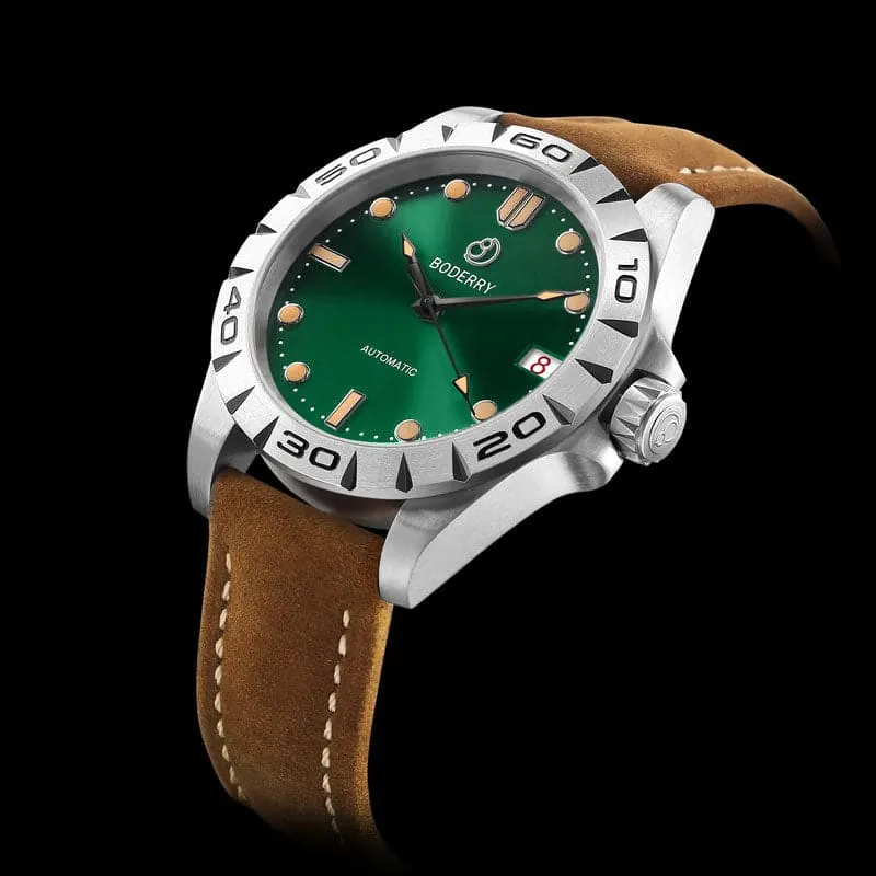 Montre Boderry Automatique 41,5 mm – Foncé