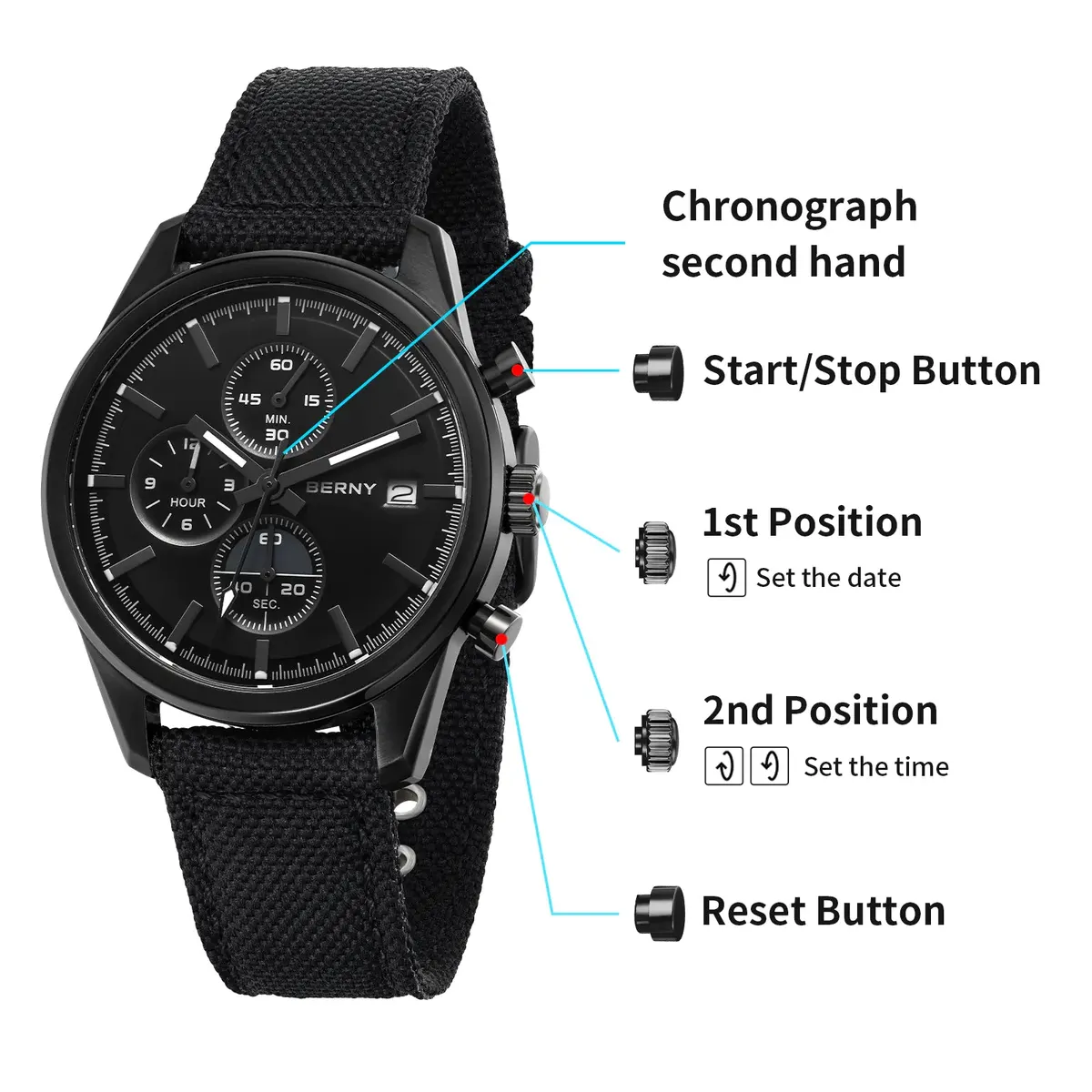 Montre Berny Quartz