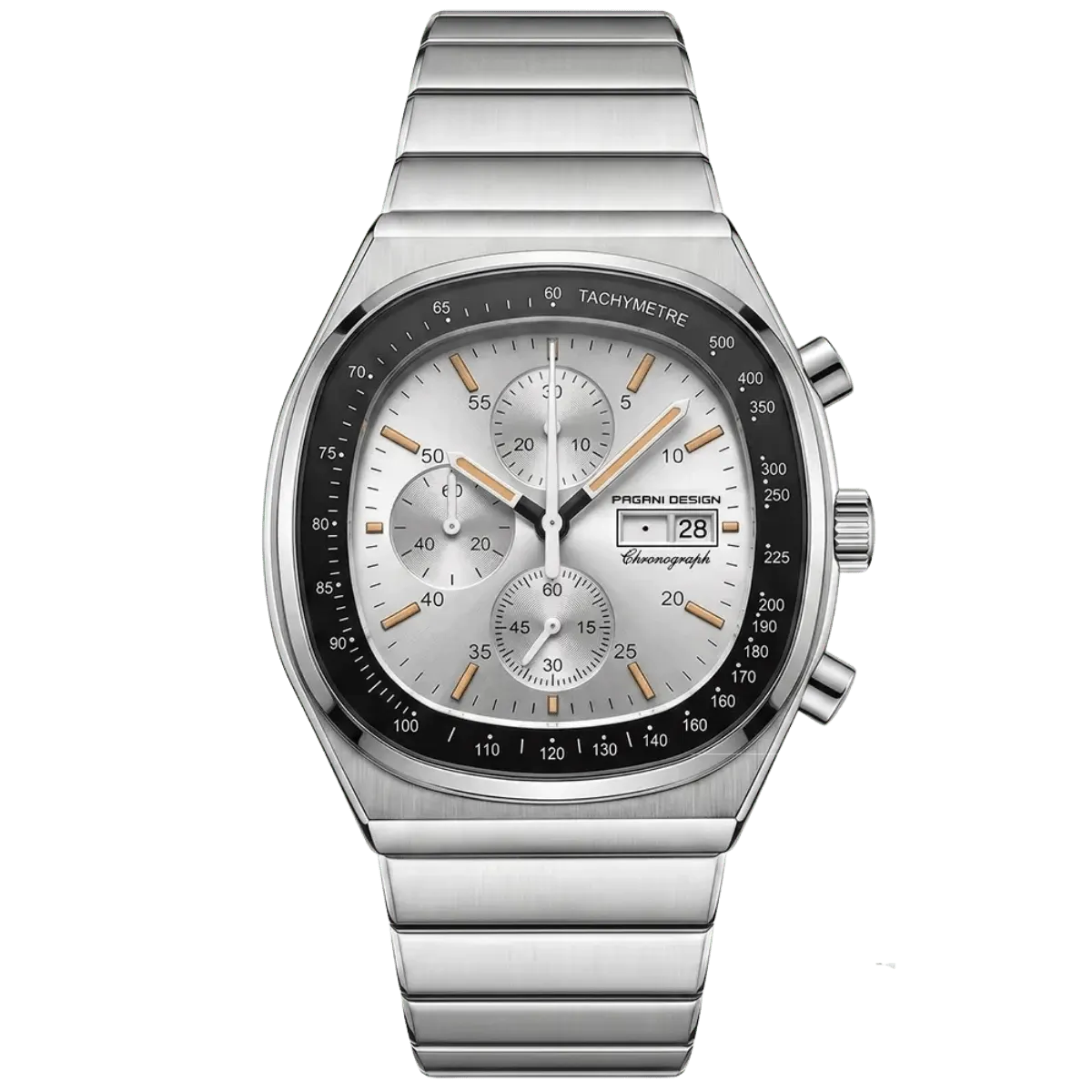Montre Pagani Design PD-1819 Quartz 40 mm – Blanc