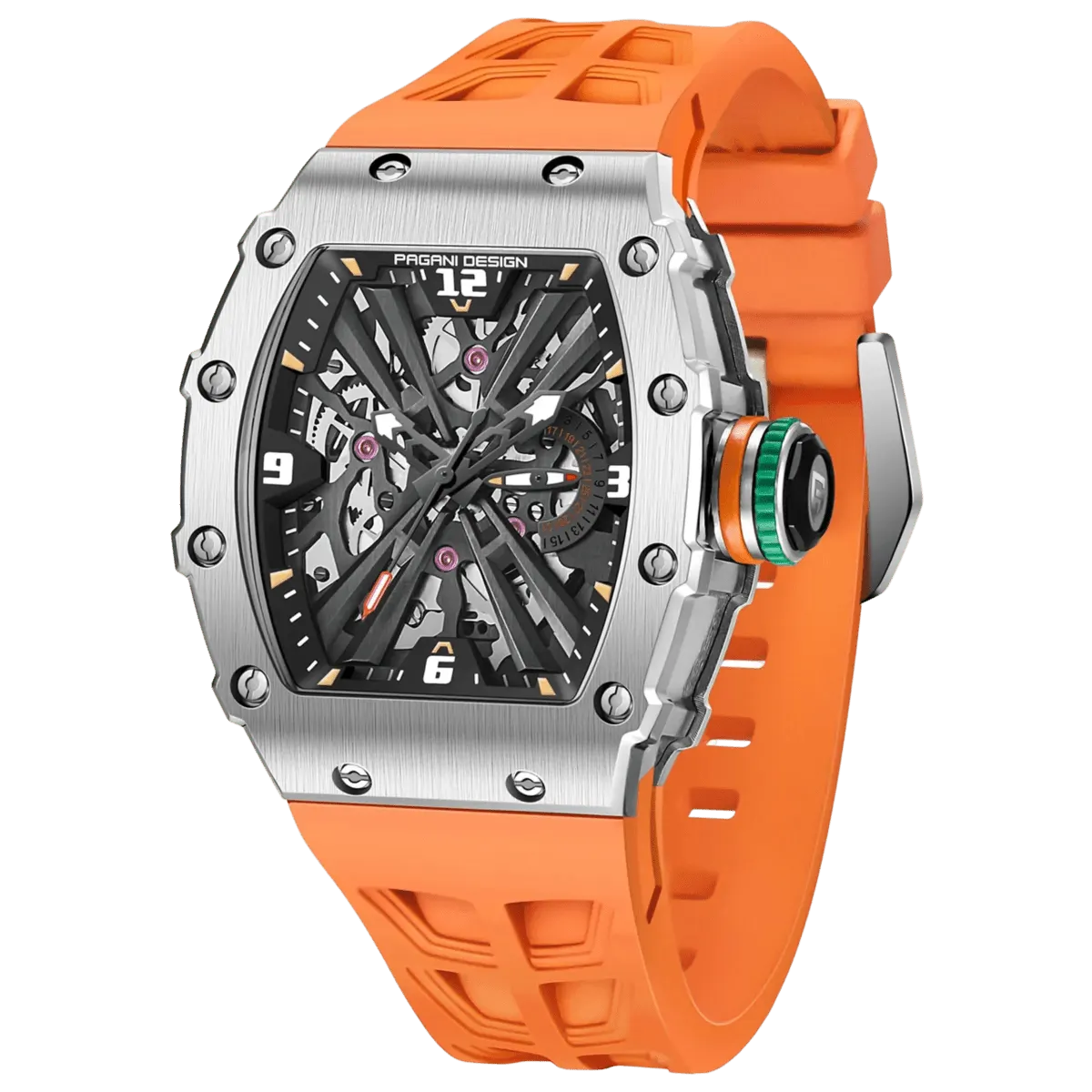 Montre Pagani Design PD-1738 Quartz 42 mm – Orange