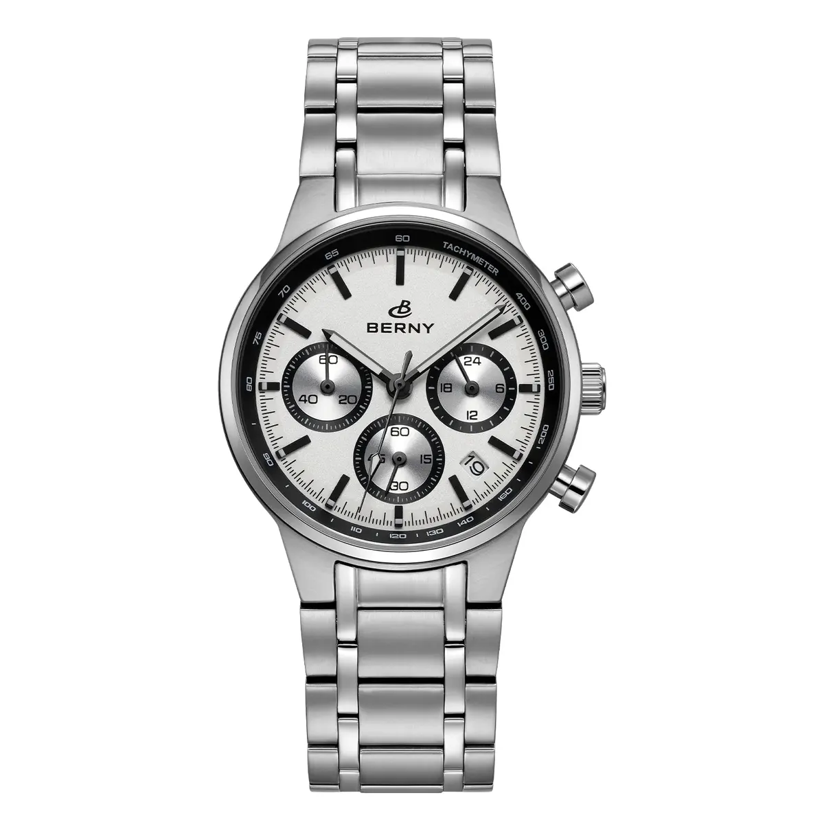 Montre Berny Quartz – Blanc