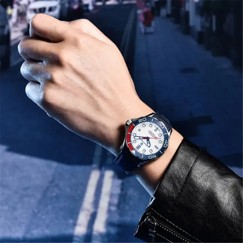 Montre Pagani Design PD-1667 Automatique 42 mm – Rouge / Acier