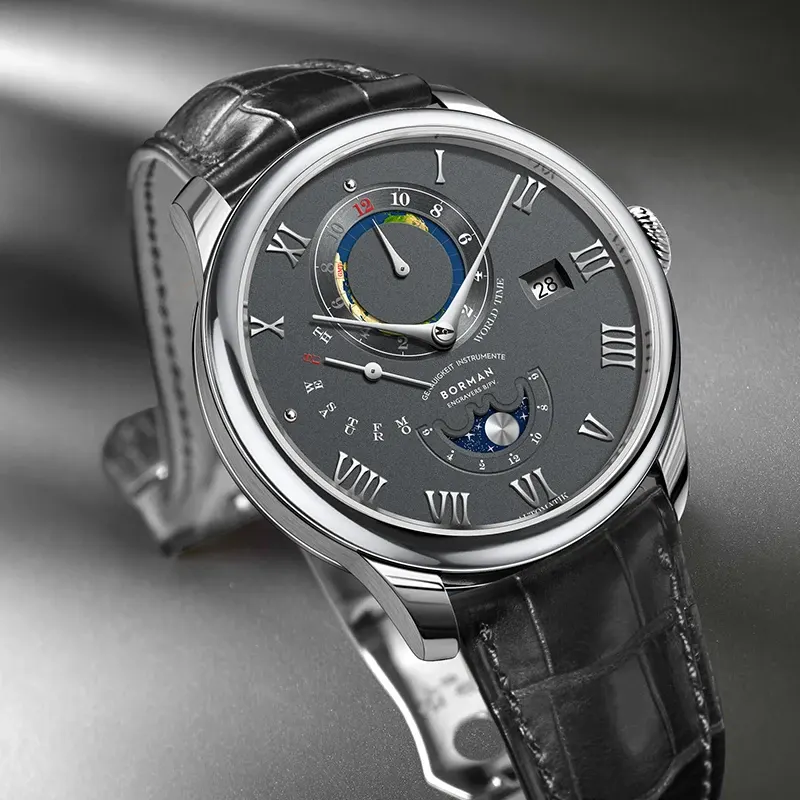 Montre Borman Automatique 40 mm – Argent