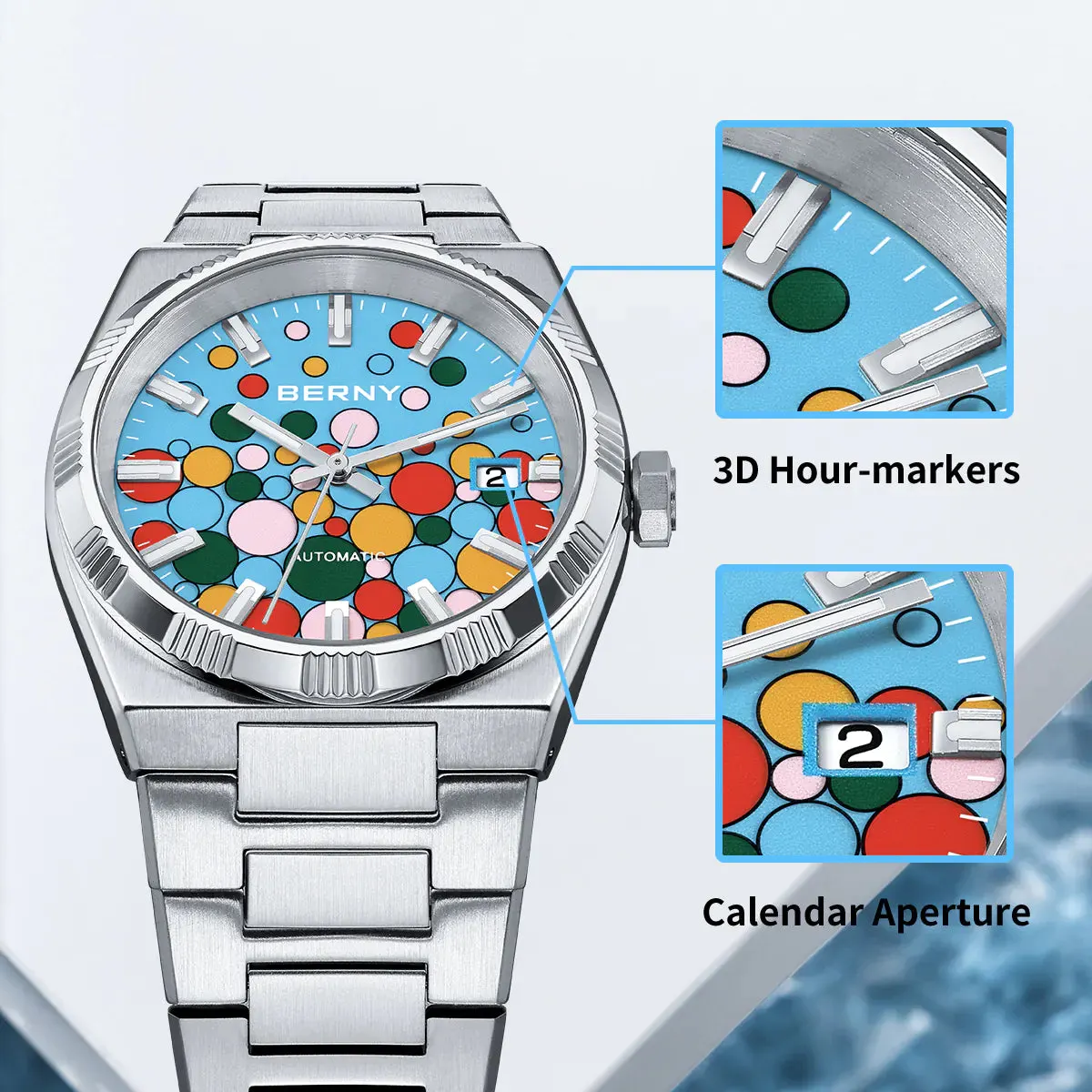 Montre Berny AM241M – Réf. AM241M-S