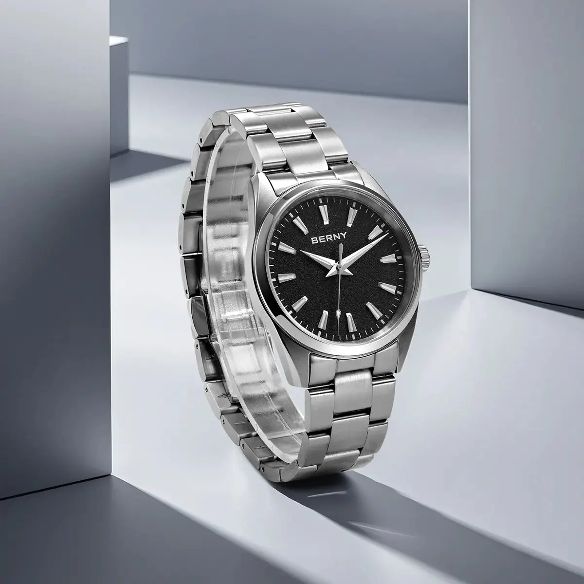 Montre Berny Quartz – Noir