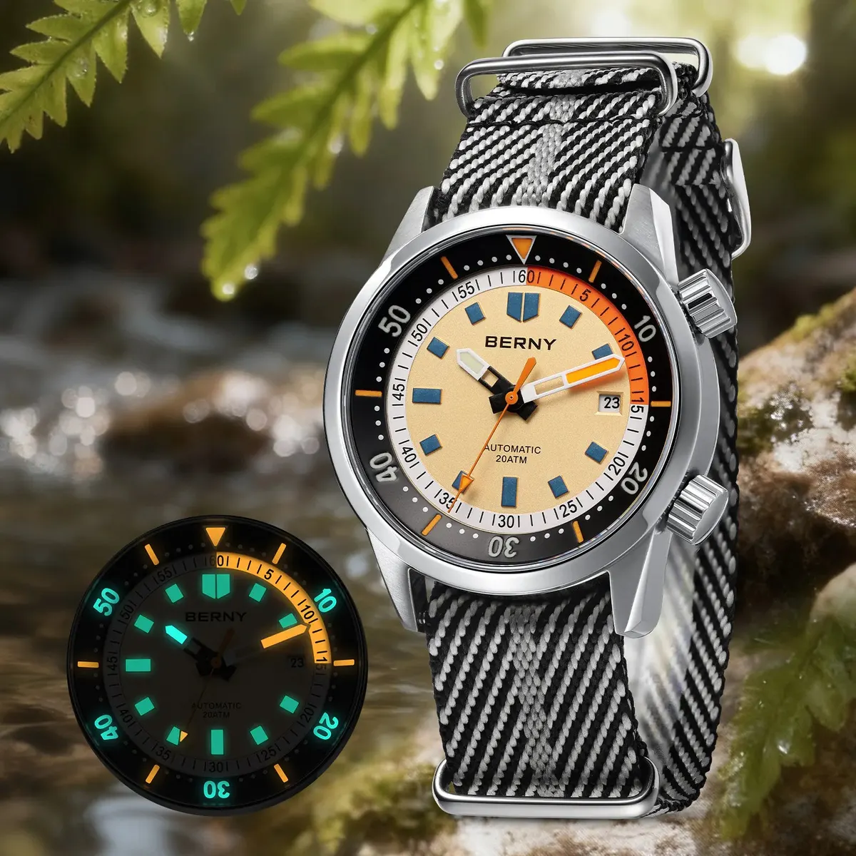 Montre Berny AM439MNY – Jaune