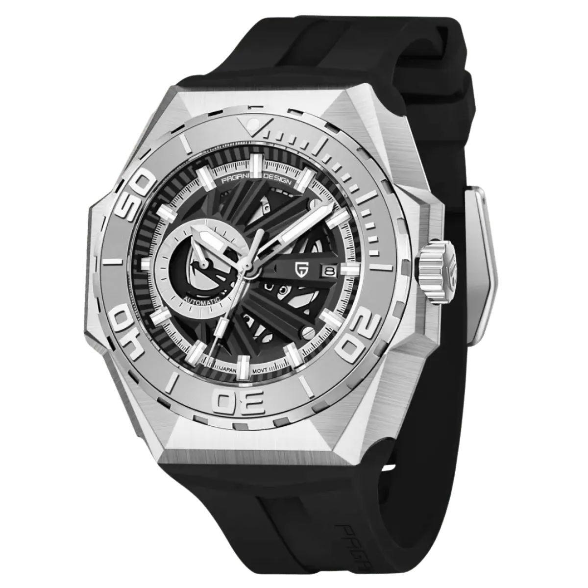 Montre Pagani Design PD-YS007 Automatique 47,5 mm – Noir
