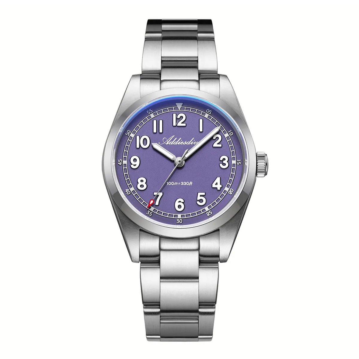 Montre Addiesdive AD2521 Quartz 37 mm – Violet