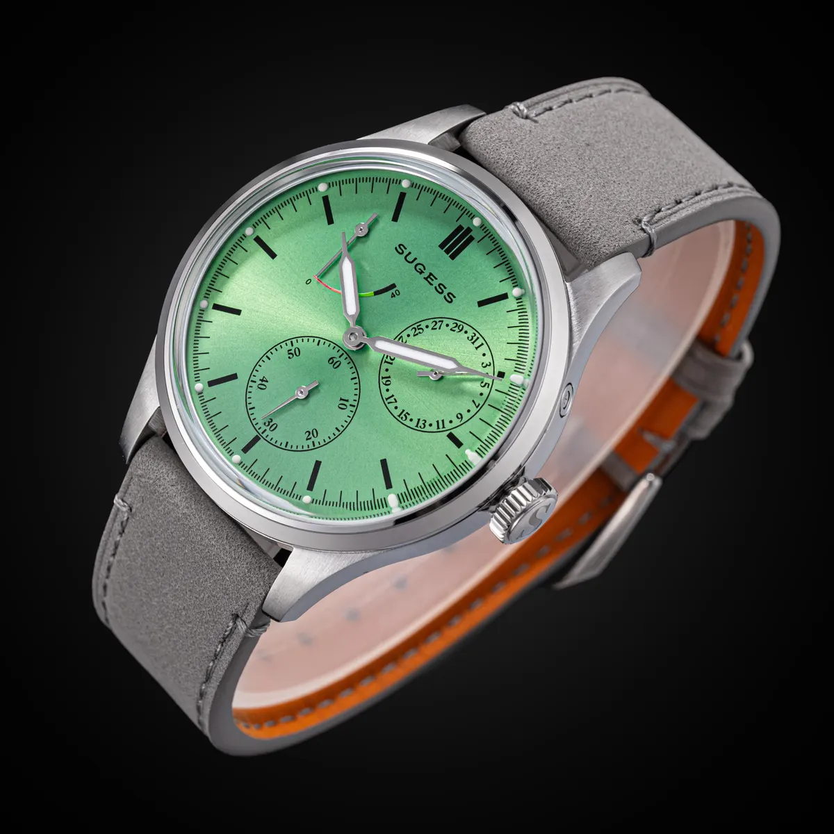 Montre Sugess S458 – Cadran vert